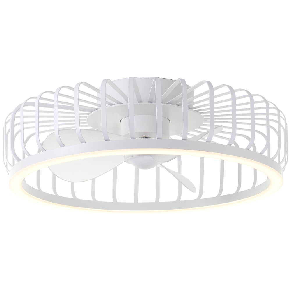 Brilliant Draadlamp plafondventilatorCapo wit - G80920/05