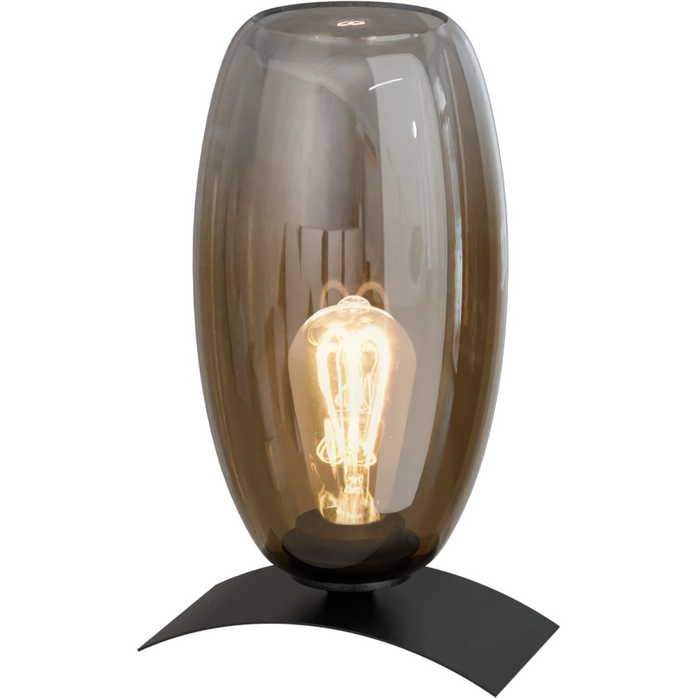 Masterlight Tafellamp Olive Ø15cm glas - zwart - 4430-05-02-15