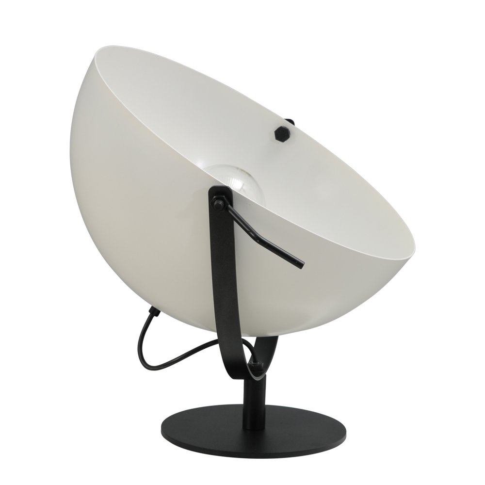 Masterlight Tafellamp Industria zwart met wit - 4198-06-06-B