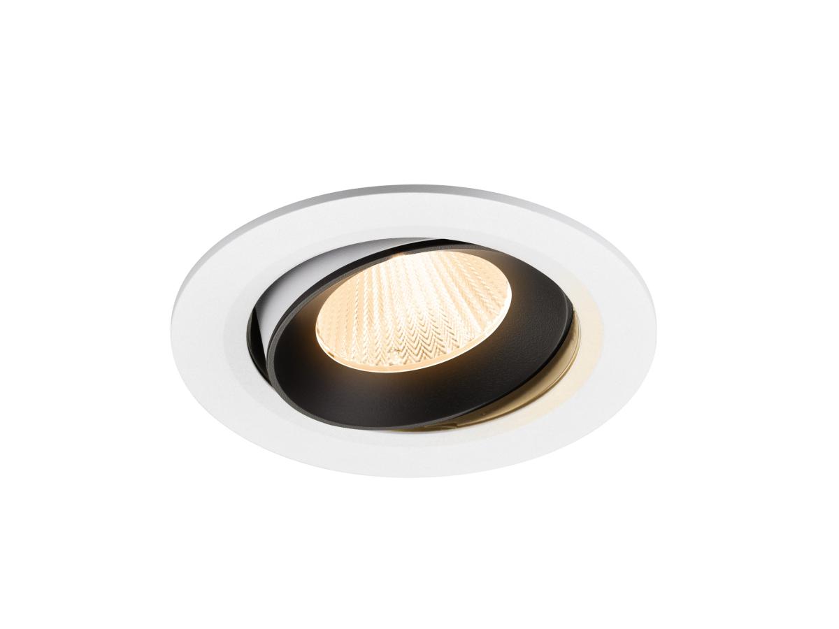 SLV InbouwspotNuminos Move L wit/zwart 2700K - 40gr - 1009822