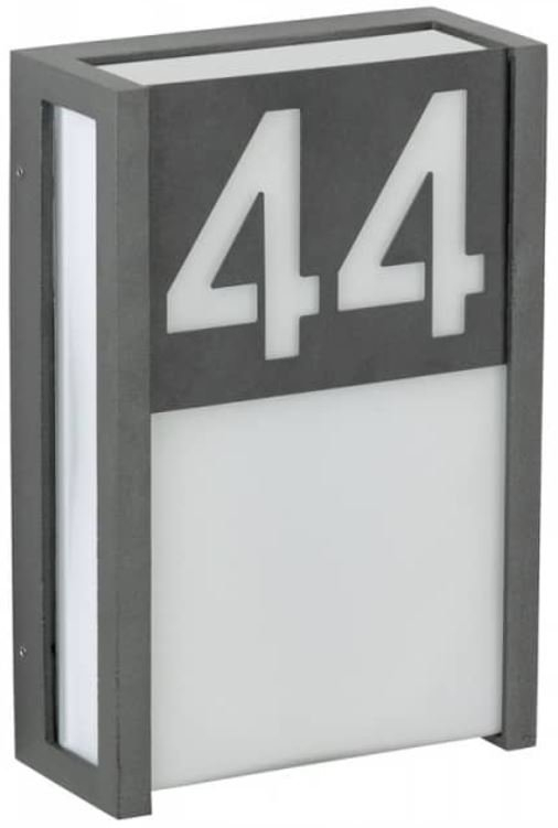 Albert Verlicht huisnummer LedNorris antraciet - 626400