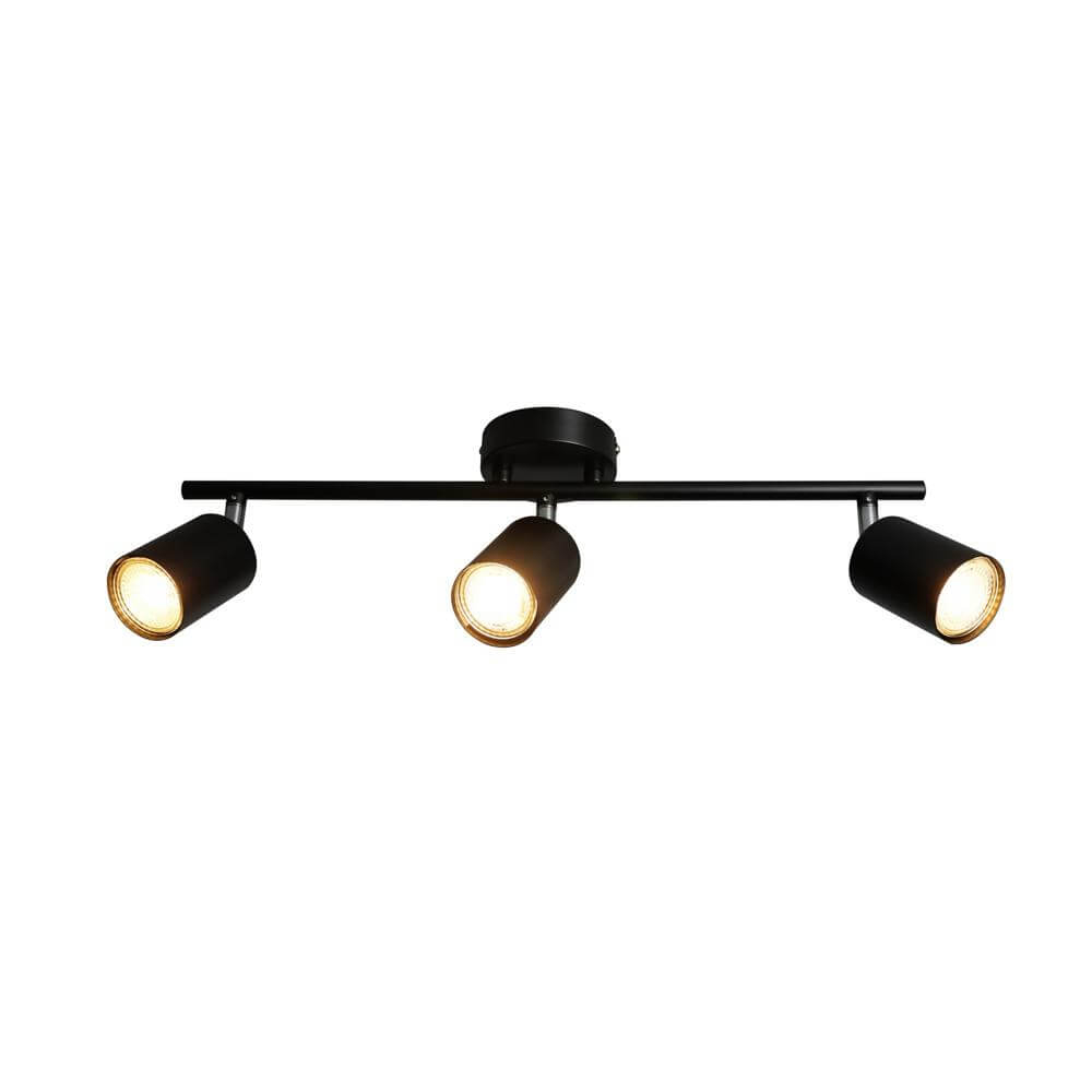 Nordlux 3-lichts opbouwspotExplore zwart - 2113270103 afbeelding