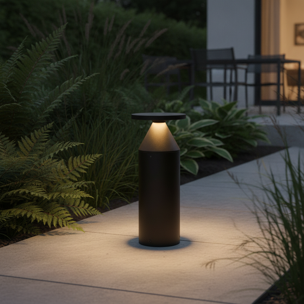 Lyora Zwarte design lampNeve 30cm - 108364