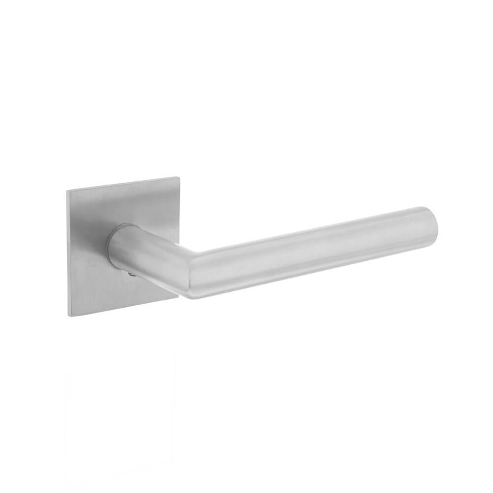 Intersteel DeurklinkHoek 90 vierkant magneet rozet RVS - 0035.185002