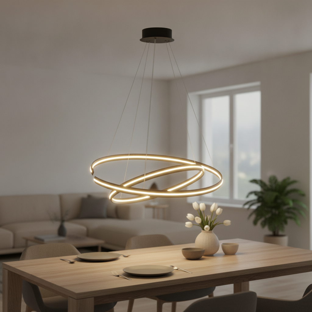 Lyora Zwarte hanglampTorrente rond - 110413