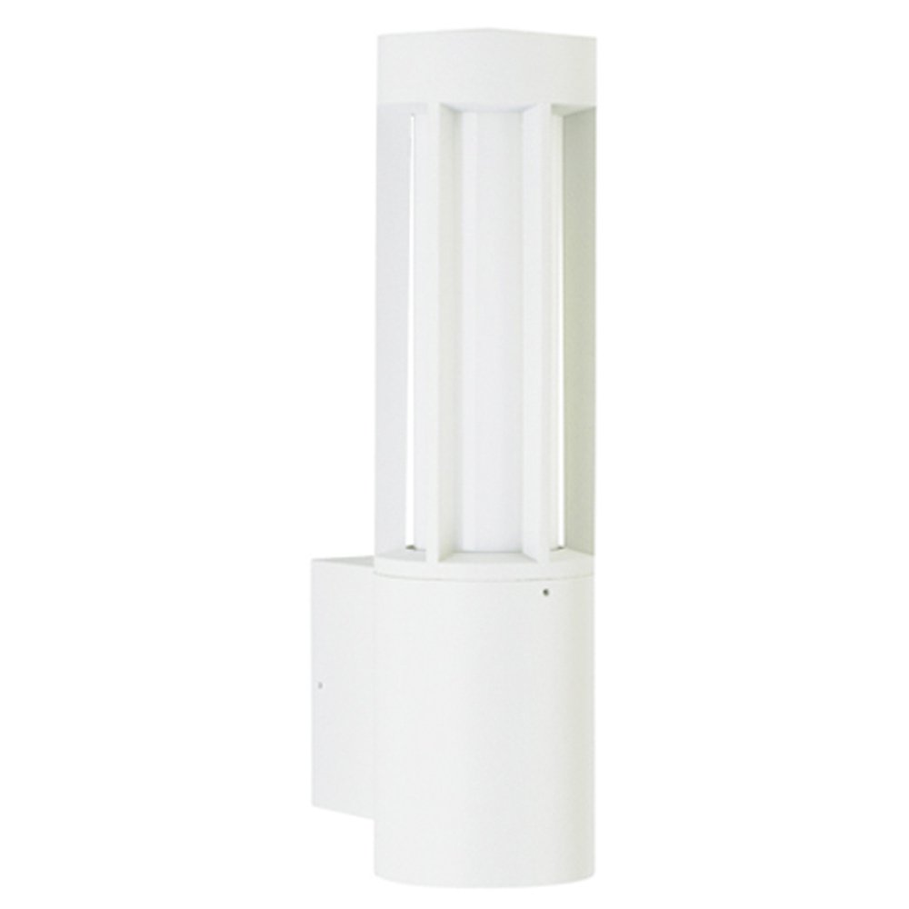 Albert Wandlamp buiten modernJail 40cm - wit - 680215