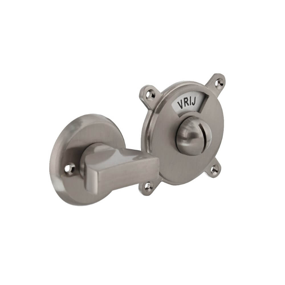 Intersteel WC-sluitingGeorge vrij/bezet nikkel mat - 0019.370201