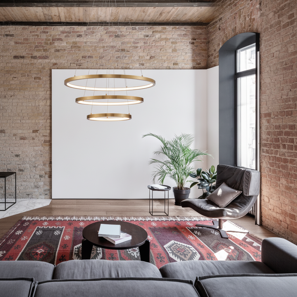 Lyora Gouden hanglampEmpatia design triple - 110253