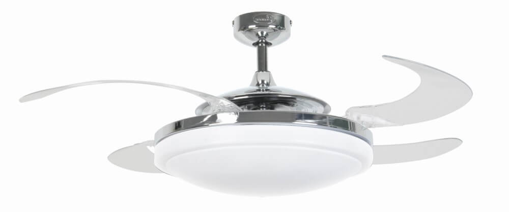 Beacon Chrome plafondventilatorFanway Evo 2 Ø 122cm - 210932 afbeelding