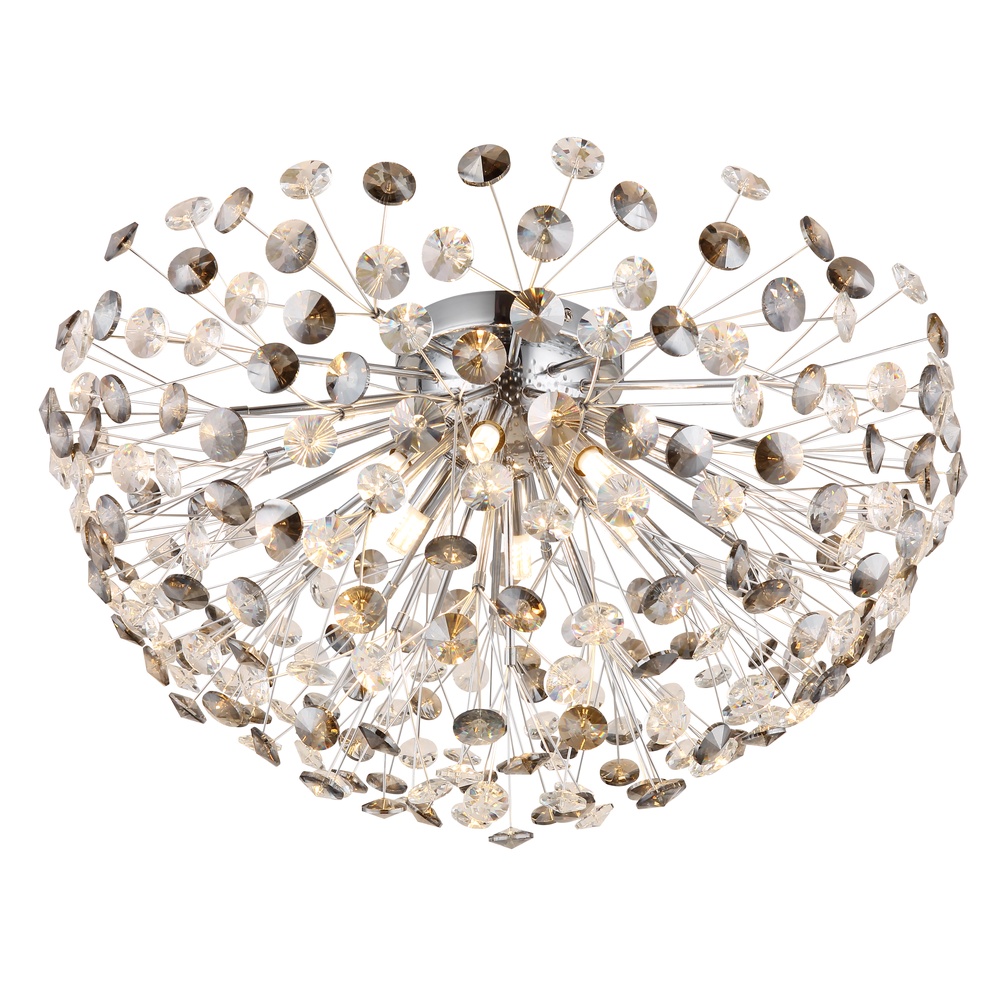 Globo Plafondlamp Katrina chroom Ø 60cm - 64135D1C