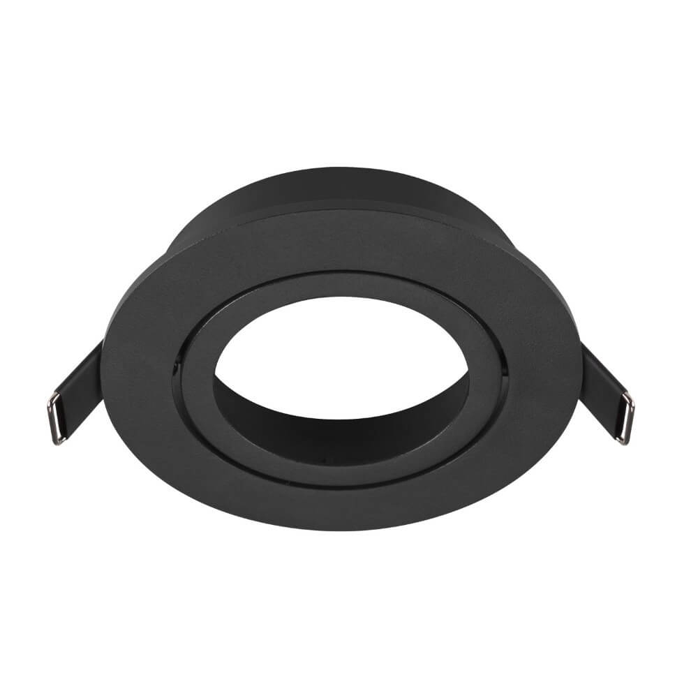 Zoete Led Opbouwspot witte ring IP44 Bad Aluminium