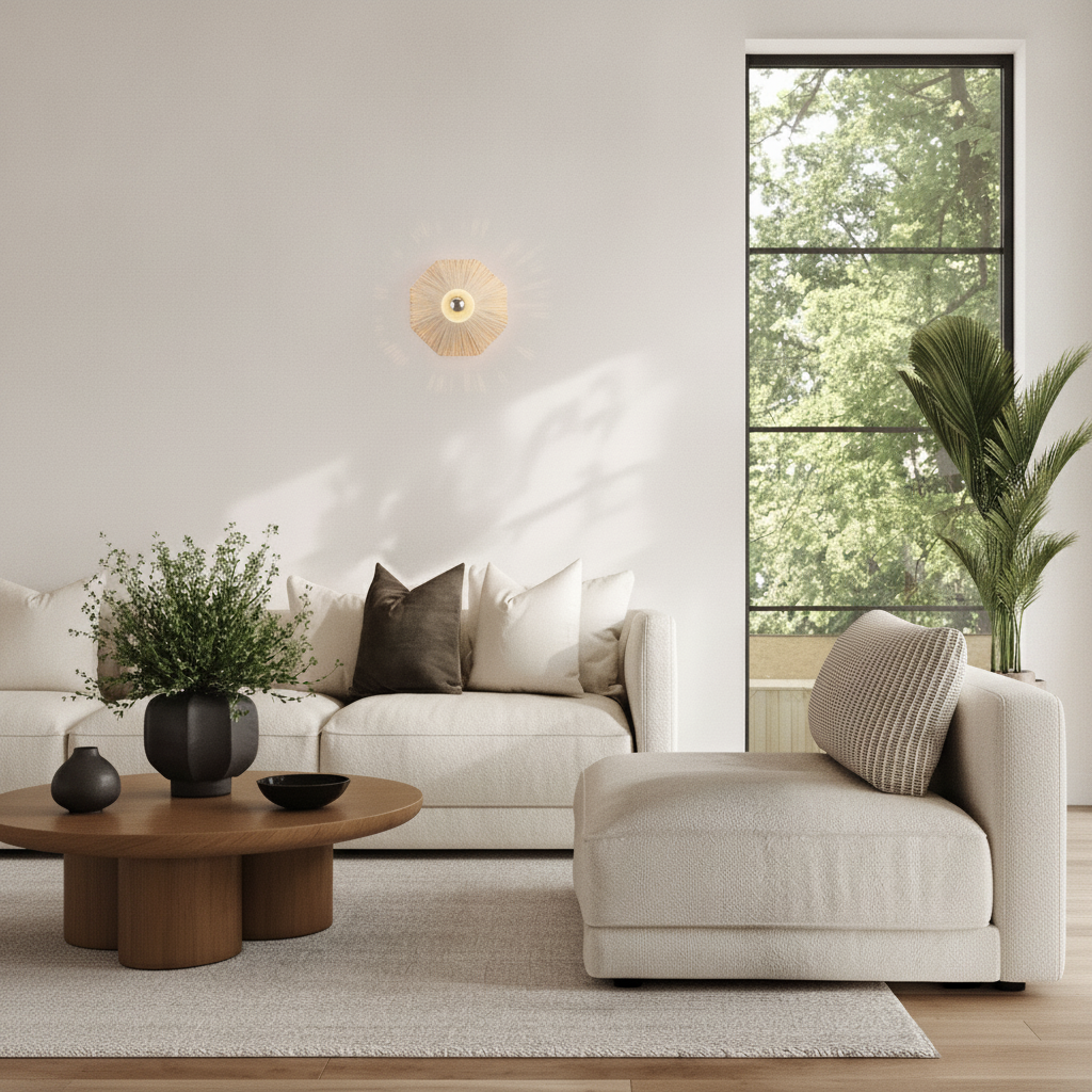 Lyora Japandi wandlampElvio Ø 30cm - 9061138