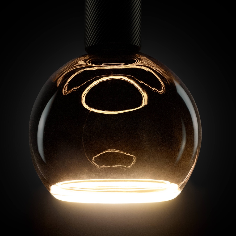 Segula Design lichtbronFloating zwart - 4W - E27 - 240lm - 2200K - Ø 15cm - SG-55581