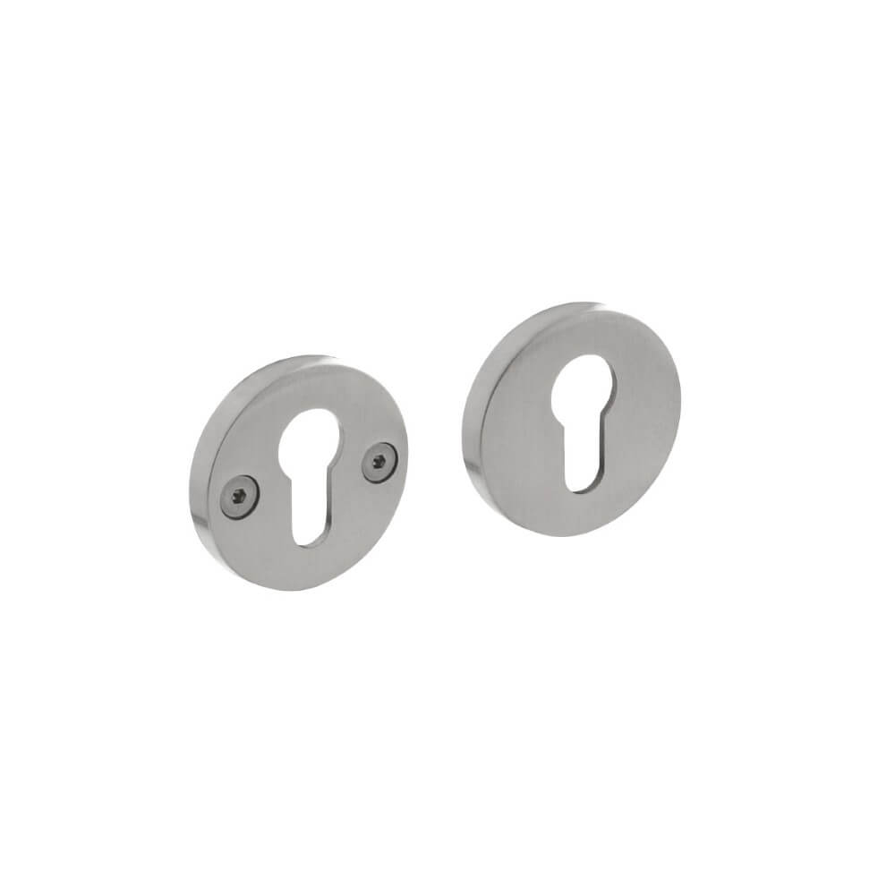 Intersteel Set van 2 cilinderrozettenShiraat RVS - 0035.317587