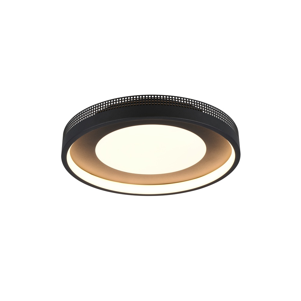 Trio Moderne plafondlampSolea zwart - 656610132