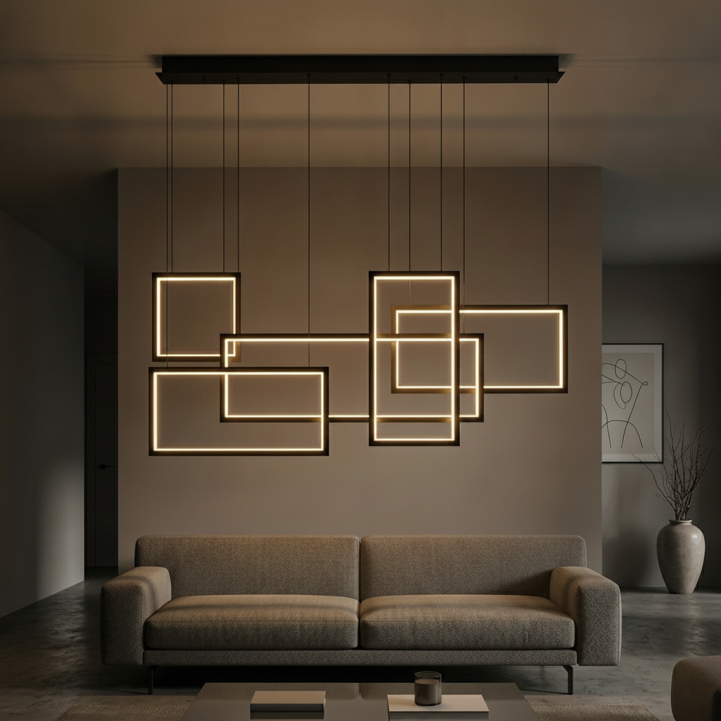 Hanglamp Cornice zwart design