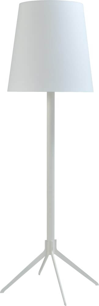 Masterlight Design vloerlamp Trip 55 Crutch 190cm wit - 1175-06-6411-11-55