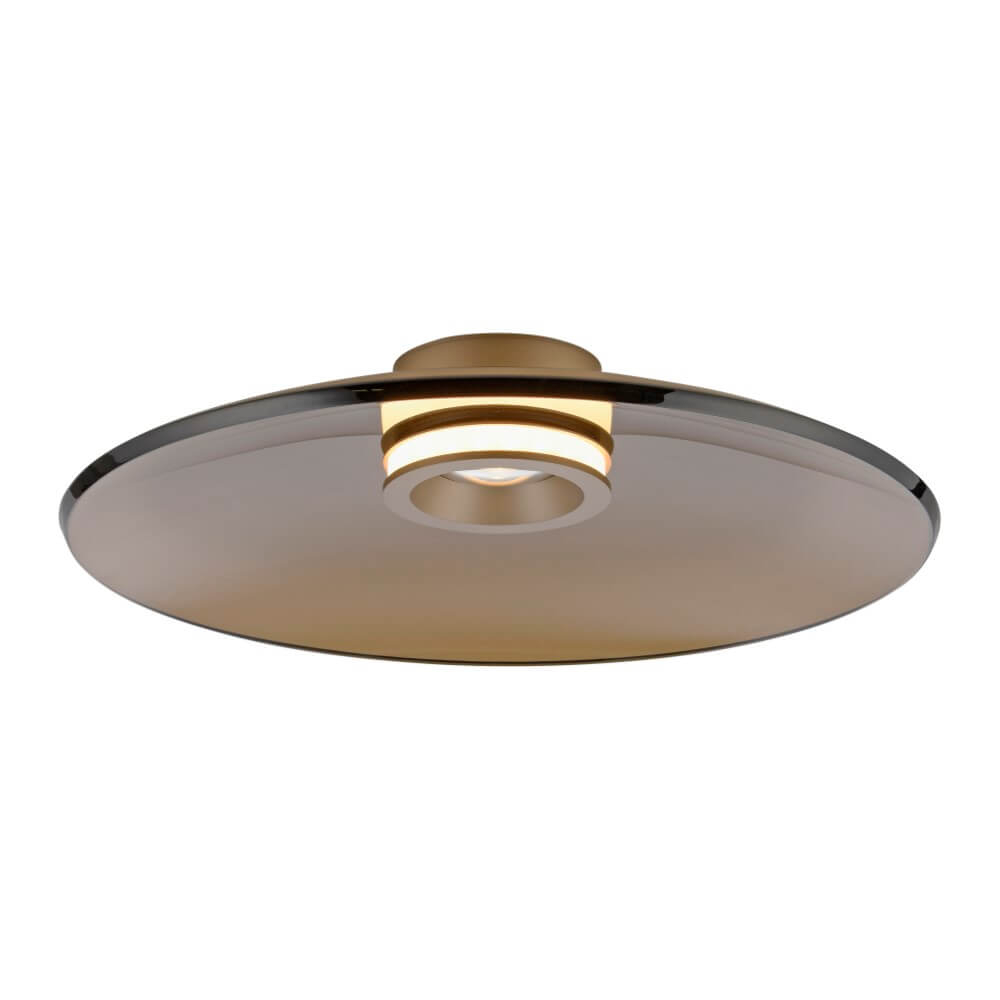 Paul Neuhaus Design plafondlamp Pure Moon brons Ø 50cm - 6095-97