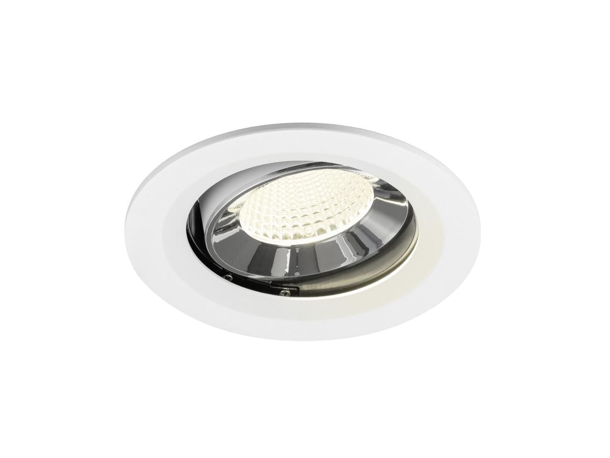 SLV InbouwspotNuminos Move M wit/chroom 4000K - 40gr - 1009699