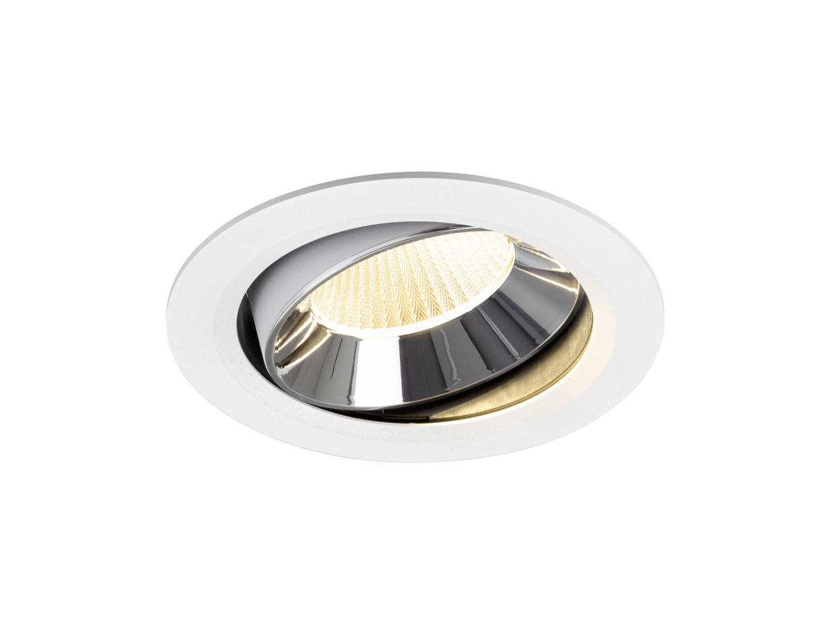 SLV InbouwspotNuminos Move XL wit/chroom 3000K - 40gr - 1010004