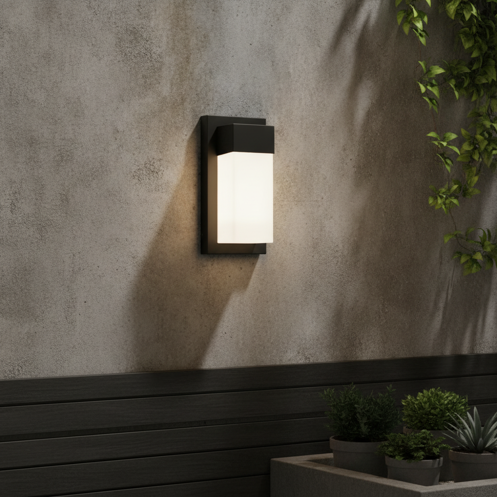 Lyora WandlampLeto zwart design - 108878