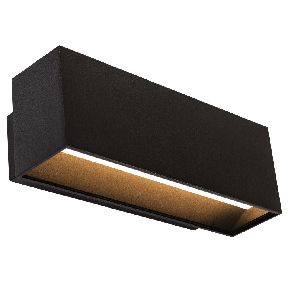 KS Verlichting Zwarte wandspot Segment M - 7496