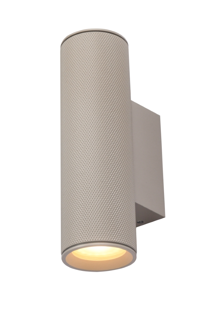 Wandspot structuur Rocco Zand met zwart