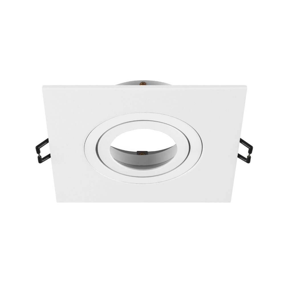 SLV InbouwringNew Tria 75 XL vierkant wit - zonder fitting - 1007634