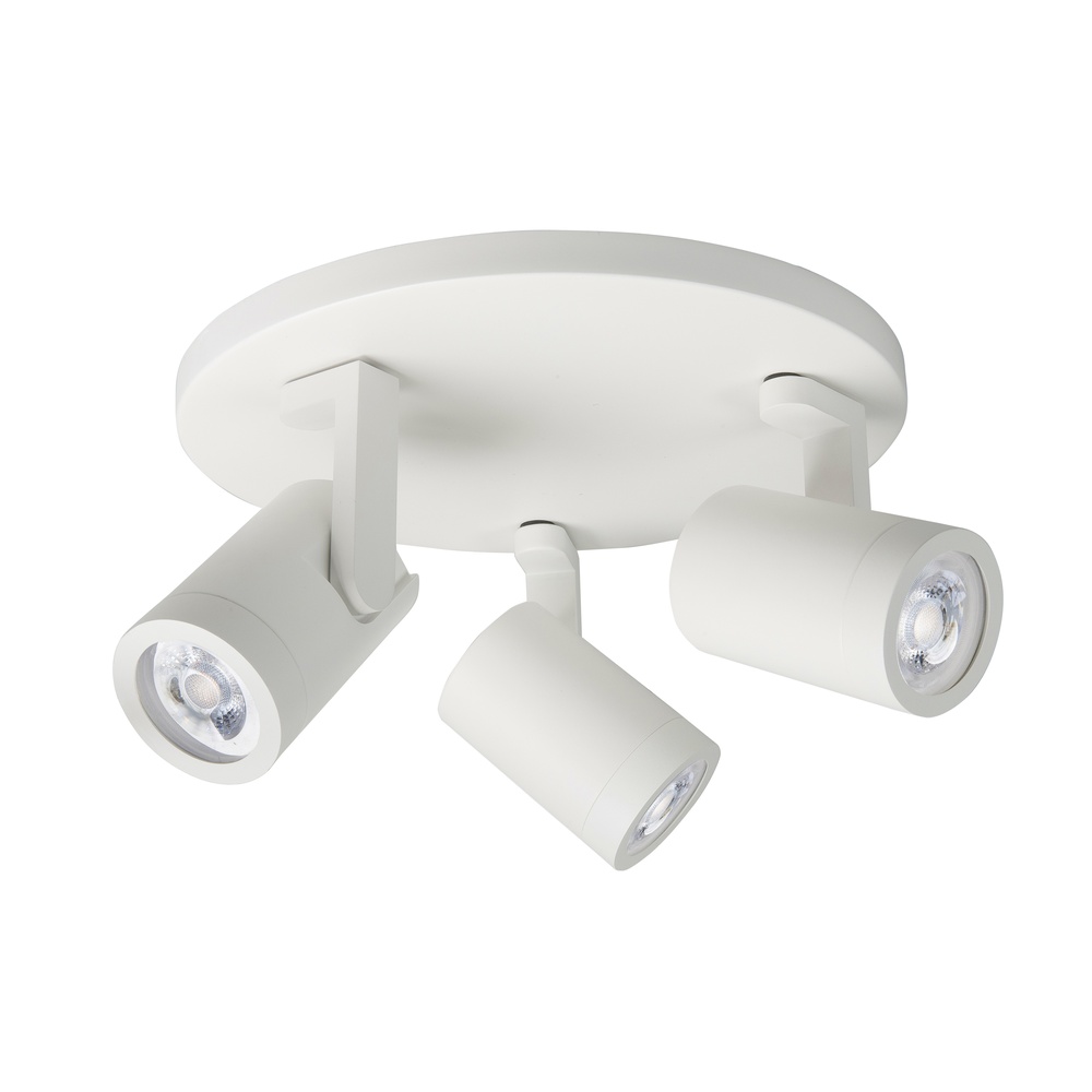 Highlight Opbouwspot Halo Spot wit 3-lichts rond - S7147.00