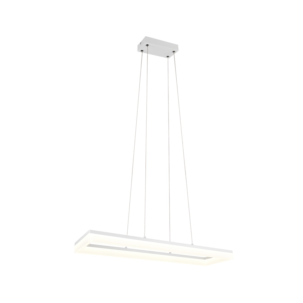 Trio Strakke hanglamp Camino wit - R35771131