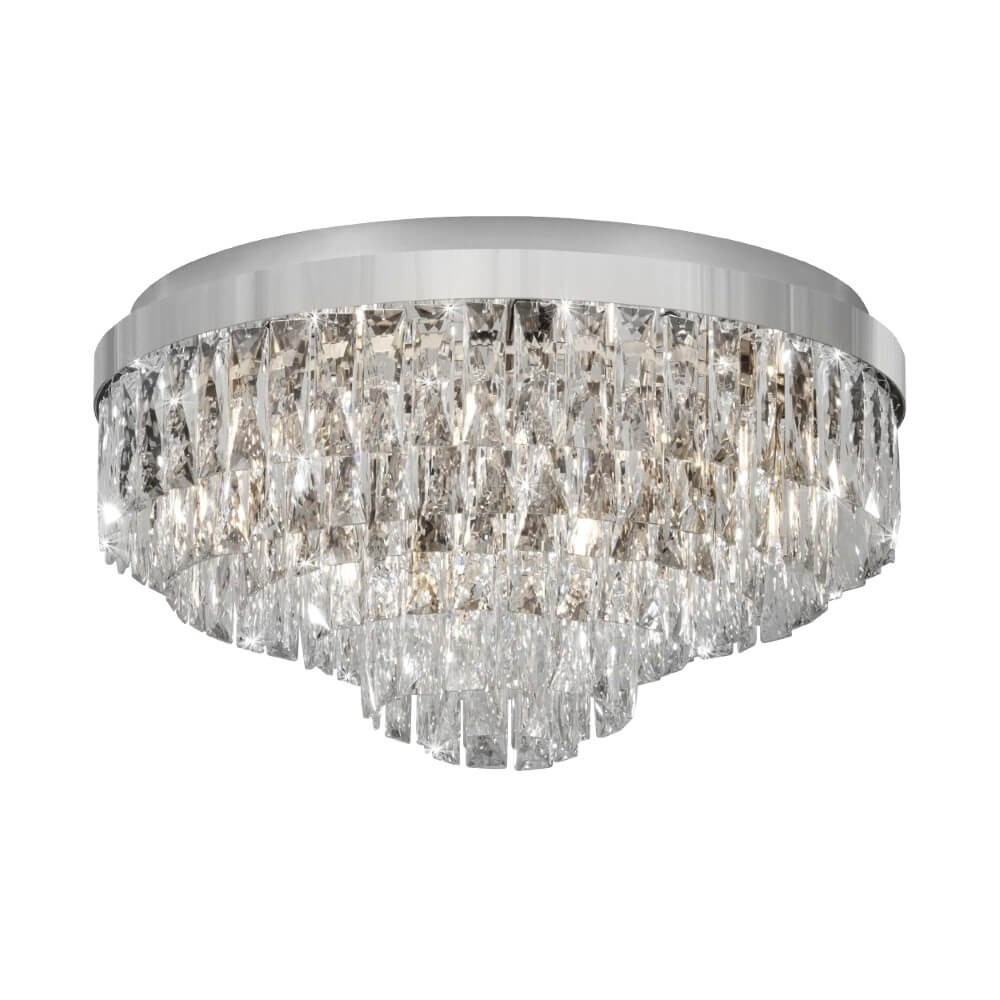 Stars of Light Plafond kroonluchter Valparaiso 1 chroom Ø 58cm - 39491