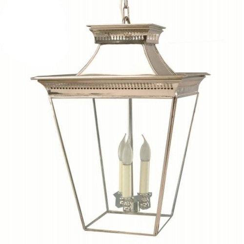 Limehouse Antieke hanglamp Pagoda L gepolijst nikkel (N) - 492A
