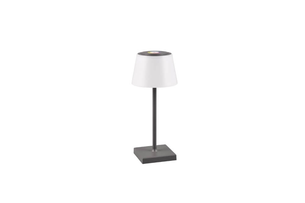 Trio Oplaadbare tafellampSanchez antraciet - R54126142
