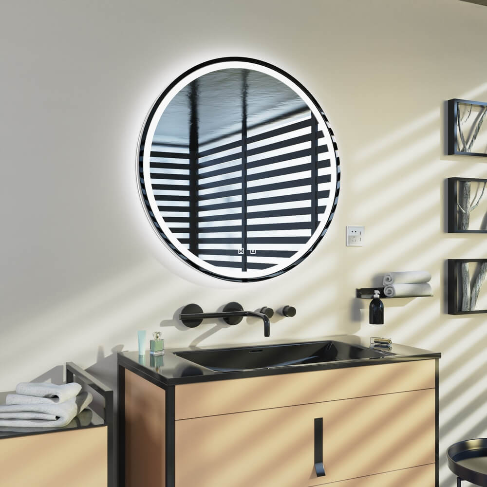 Lyora Spiegel met ledVasari Ø 60cm - met antifog - 107134