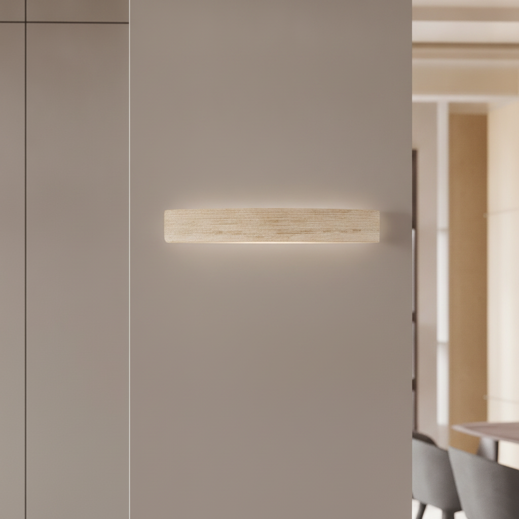 Lyora Strakke wandlampAlyssa zand bruin - 9004017