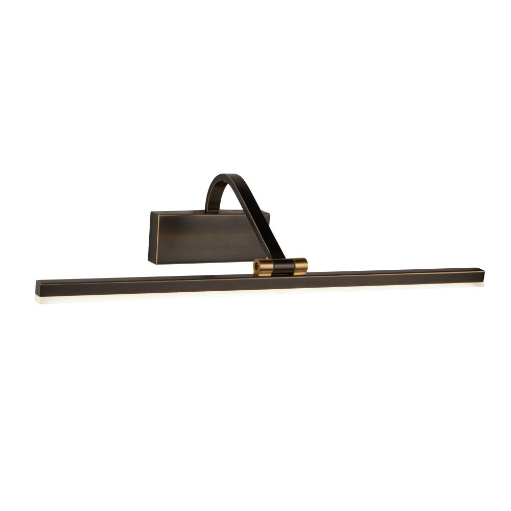 Searchlight Schilderijlamp Picture 51cm zwart goud - 5551-51BG