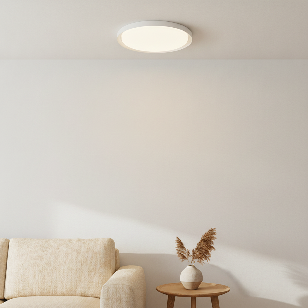 Lyora PlafonniereTroy wit Ø 46cm - 9053591