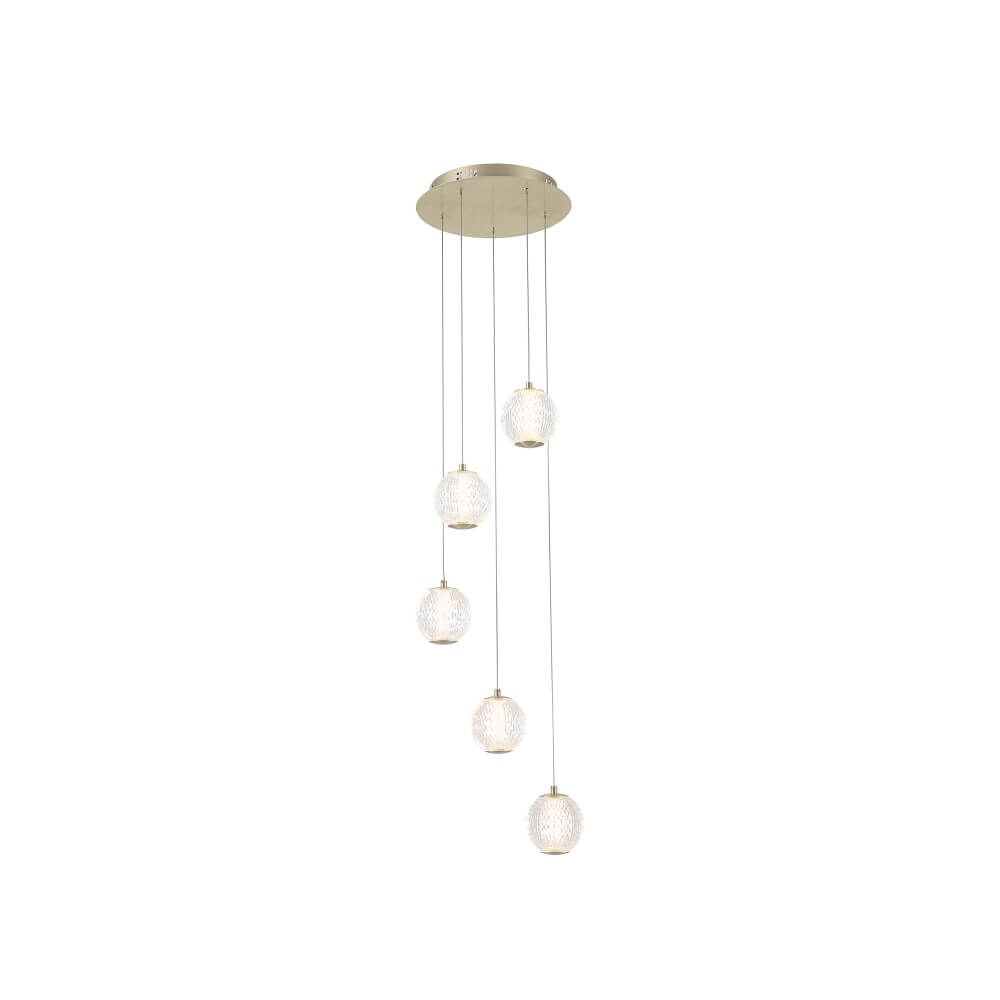 Searchlight 5-lichts vide hanglampAllure oosters - 51481-5SB