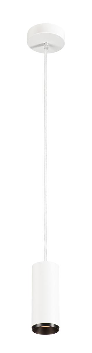 SLV HanglampNuminos S wit/zwart 2700K - 24gr - 1004150