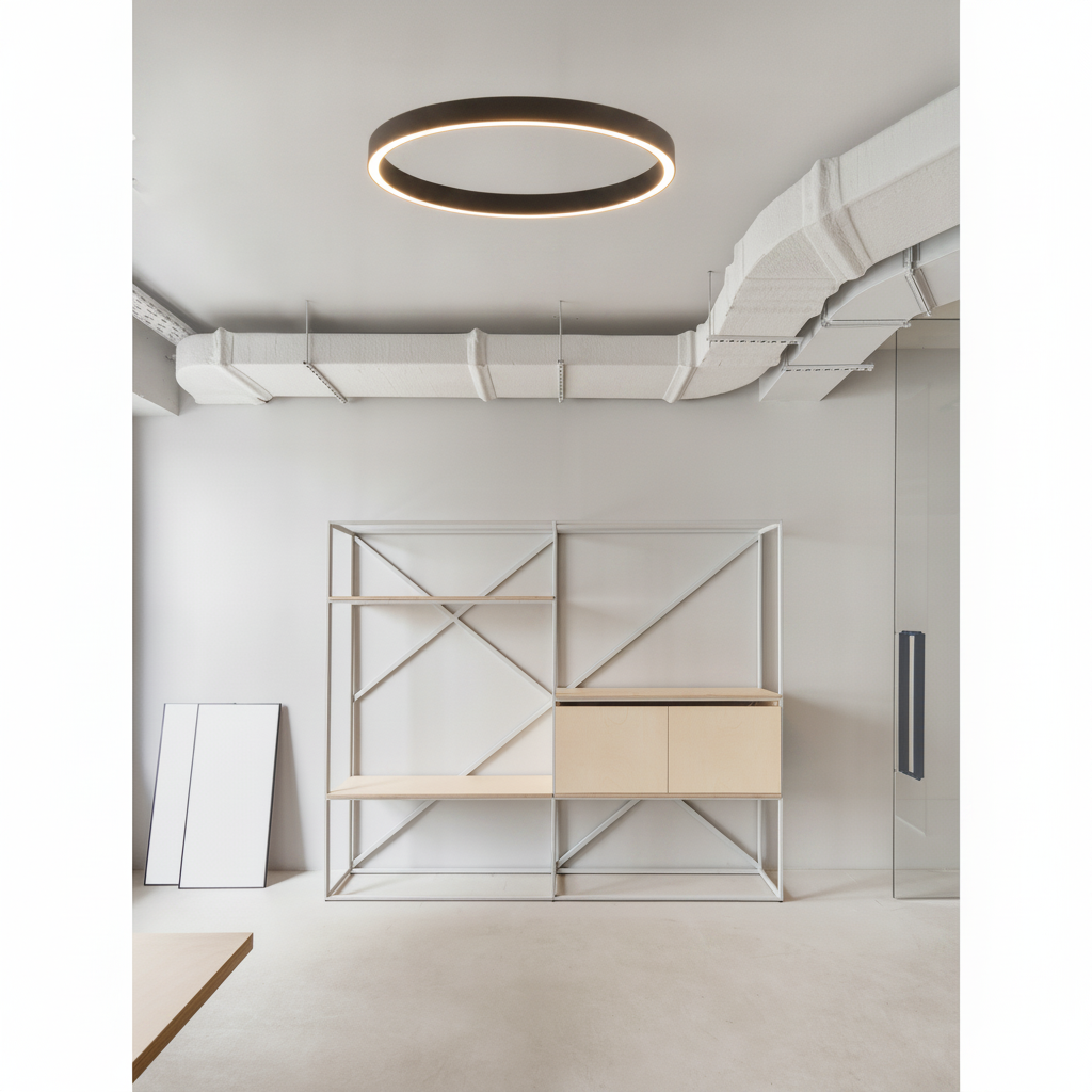 Lyora Design plafondlampSting zwart Ø 100cm - 110283