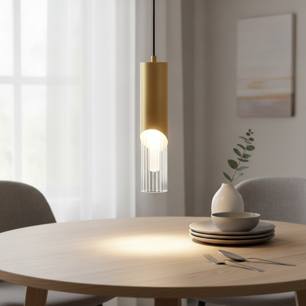 Lyora Design hanglampModesto Ø 8cm goud - 9236457