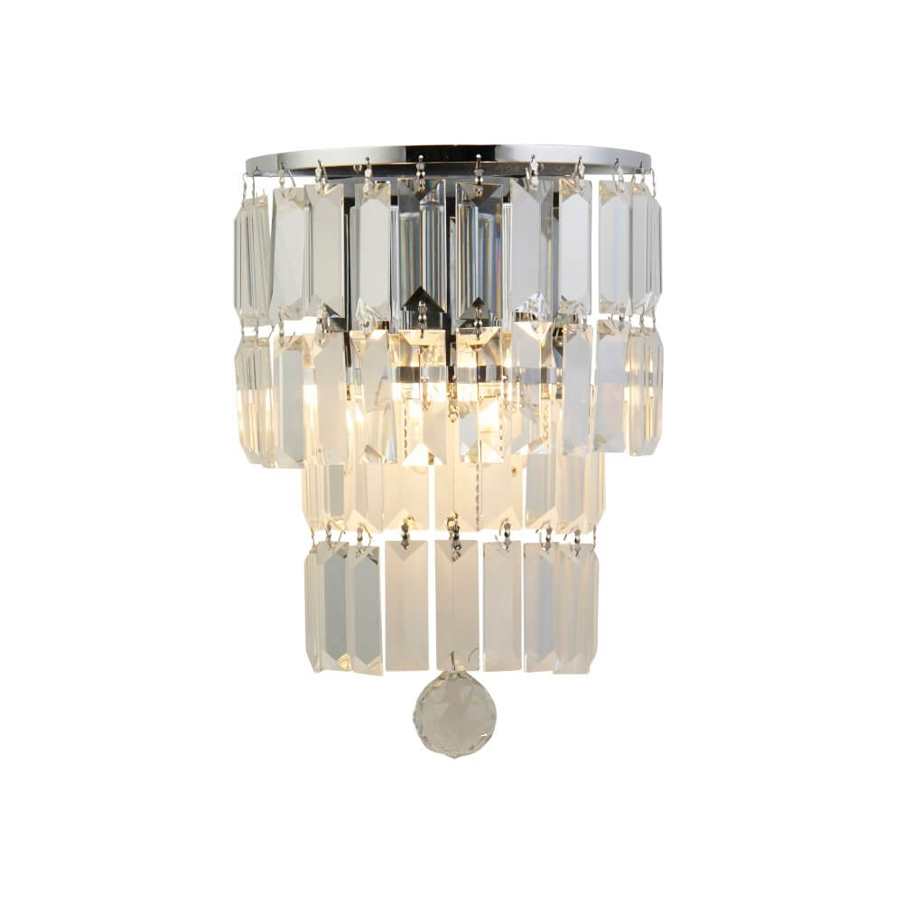 Searchlight Kroonluchter Empire chroom - 61321-2CC