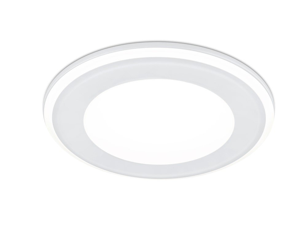 Trio Led inbouwlamp Aura 14,8cm wit - 652410131