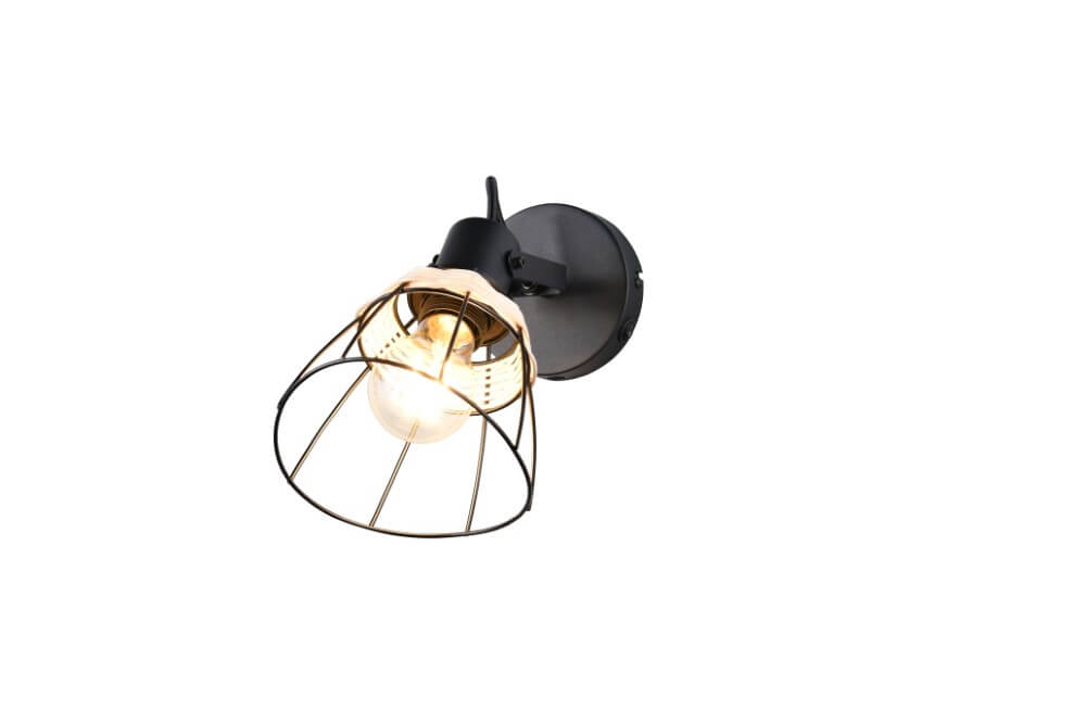 Trio Zwarte wandlamp Jerome design - R86231732