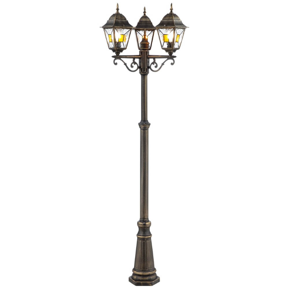 Brilliant 3-lichts lantaarnJanel 226cm klassiek - 90985A86