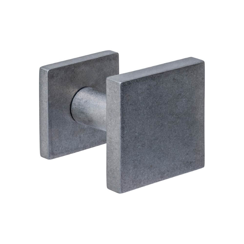 Intersteel VoordeurknopCastor vierkant RVS getrommeld - 0034.393049