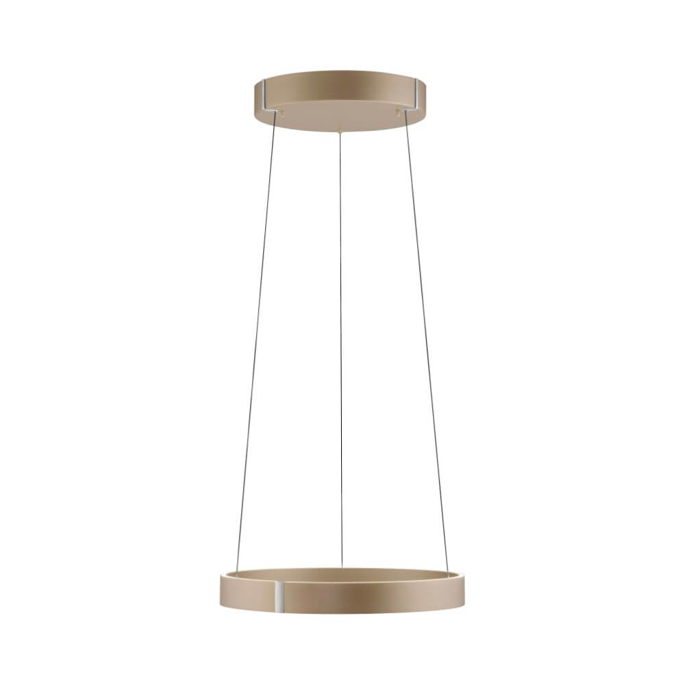 Paul Neuhaus Ronde hanglamp Pure E-Clipse brons Ø 50cm - 2560-97