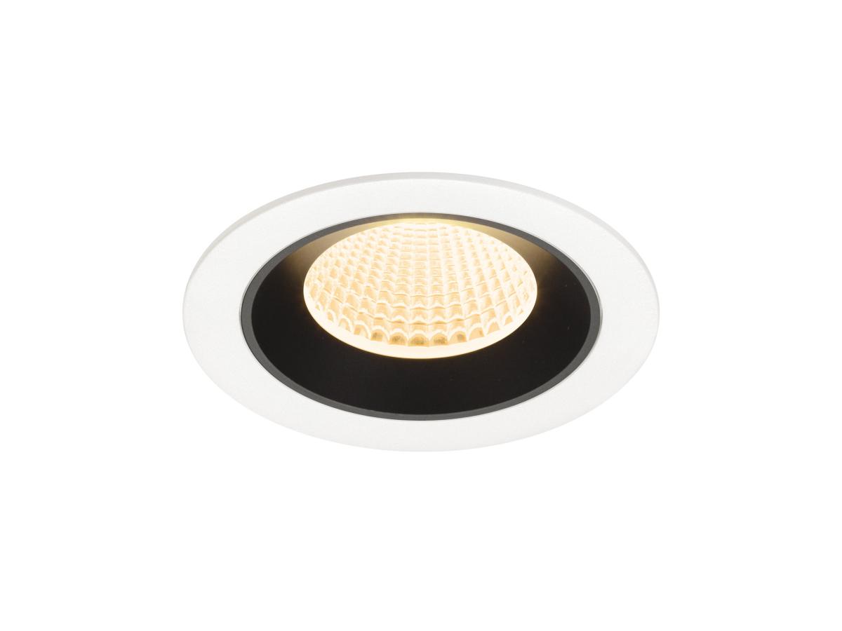 SLV InbouwspotNuminos M wit/zwart 2700K - 40gr - 1009607