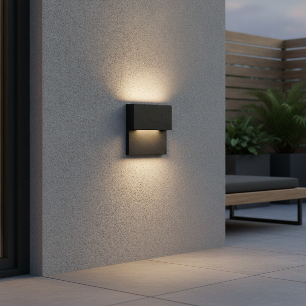 Lyora Inbouw wandlampDan zwart 2700K - 9136512
