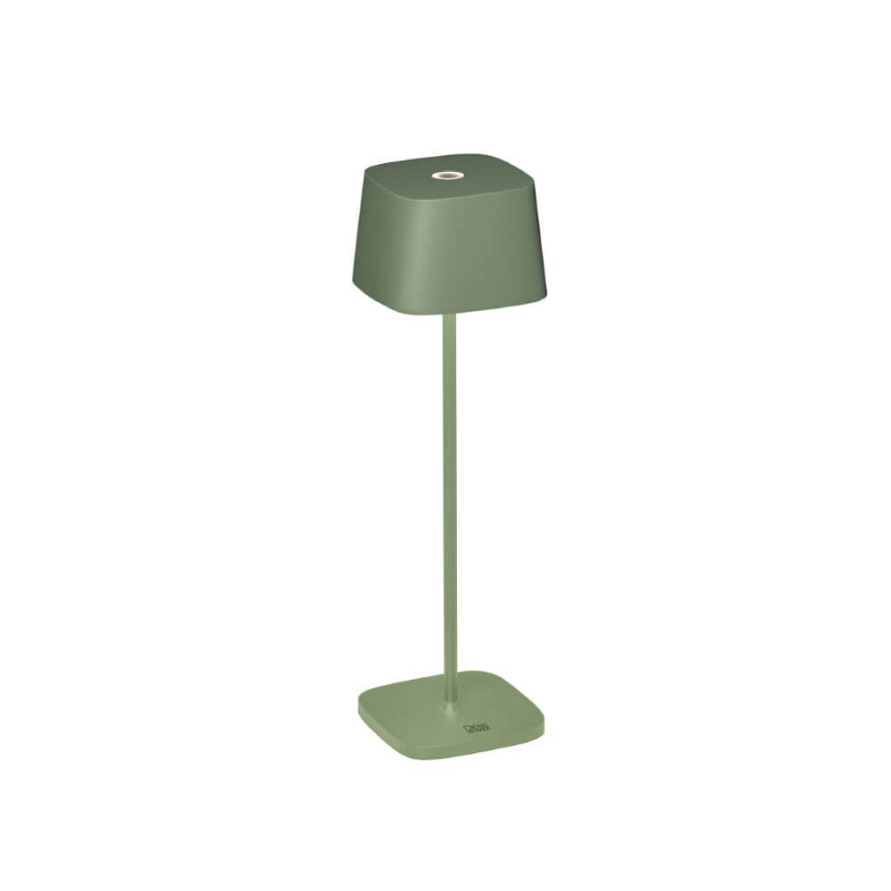 KonstSmide Draadloze tafellampCapri groen - 7814-630